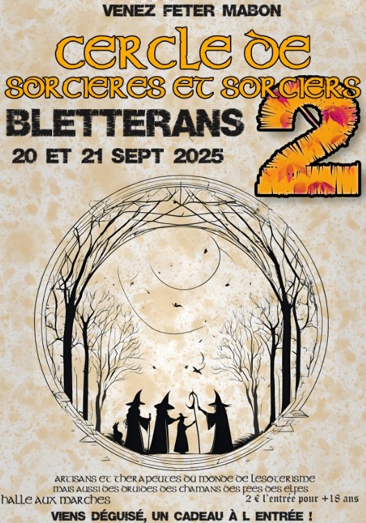 20,09.2025: CERCLE DES SORCIERES (Bletterans – 39)