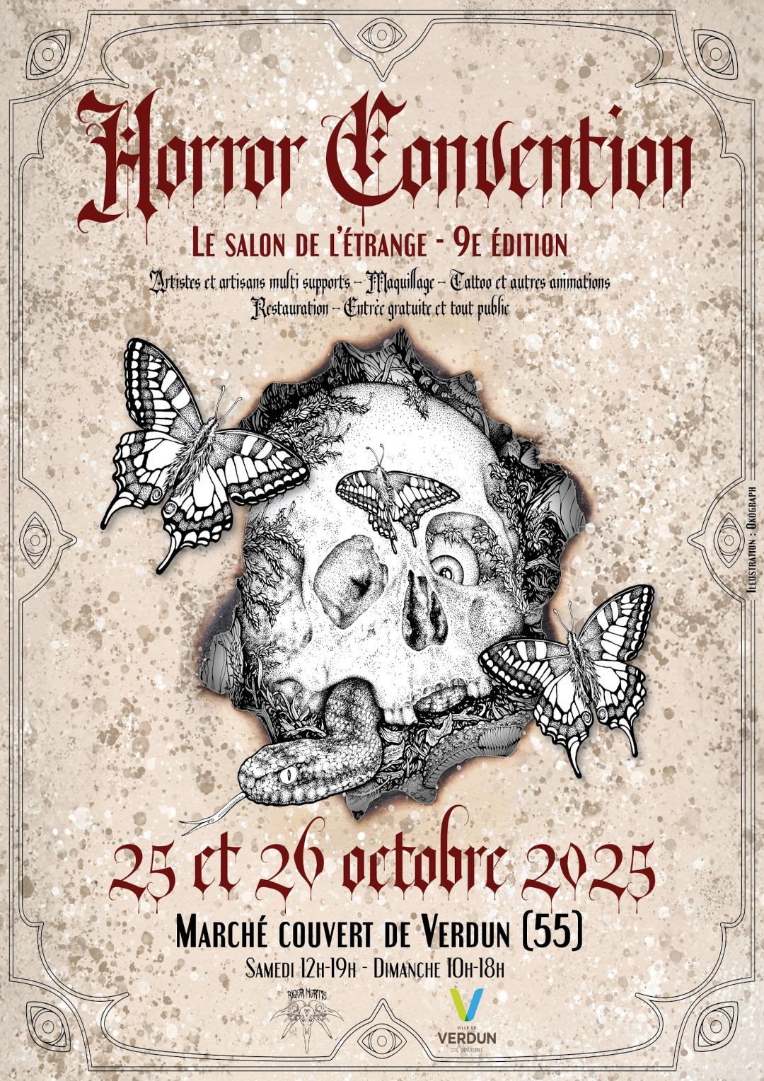 25-26,10.2025: Horror Convention (Verdun – 55)